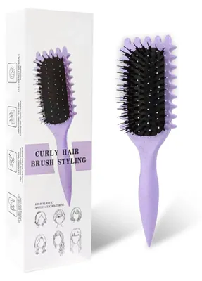 Produktbild von Lockenbürste für lockiges Haar – Nylonborsten, unisex