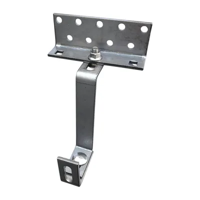 Produktbild von DACHHAKEN 140mm 3-fach Verstellbar PV Halterung Photovoltaik Ziegeldach Edelstahl