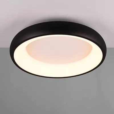 Obrázek produktu pro Trio Leuchten - Moderní stropní svítidlo I Stropní svítidlo I Svítidlo I Světlo černé 45cm včetně stmívatelné LED - Cardona - Kovové kulaté - LED vhodné (nevyměnitelné) LED