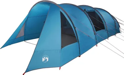 Immagine prodotto di Tenda a tunnel vidaXL per 6 persone, blu e grigia, 890 x 470 x 220 cm