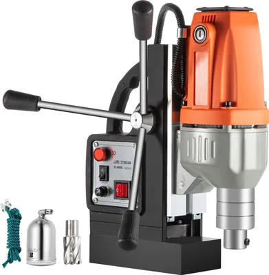Produktbild von SucceBuy Magnetbohrmaschine 220 V-240 V, 980 W, 680 U/min, Metallbohrmaschine, 35 mm Kernbohren und Gewindeschneiden, Hochleistungs-Bohrmaschine für Metallarbeiten