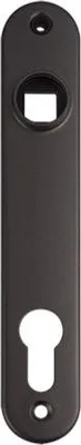 Produktbild von Platte für HYBRID Locinox Einsteckschlösser schwarz (3020-HYB-ALU-9005)