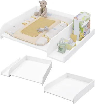 Obrázek produktu pro Ochranná podložka do pračky, dřevo, 80 x 70 cm, přihrádka, přizpůsobitelná