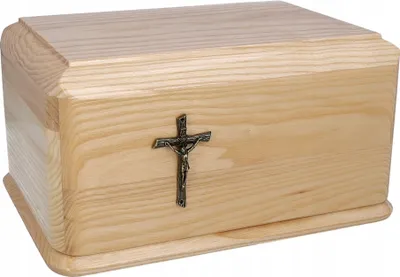 Produktbild von Bestattungsurne Aus Holz. Urne Für Menschliche Asche
