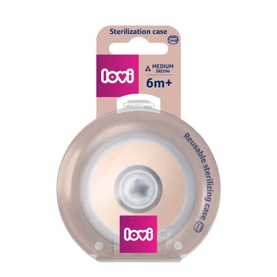 Image de LOVI Mammafeel Tétine pour biberon Dynamique MEDIUM 6 m+ 1 pc 18/733