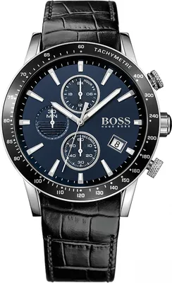 Produktbild von Hugo Boss Herrenuhr Edelstahl Leder Rafale Model HB1513391