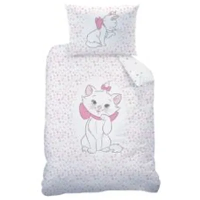 Obrázok produktu pre Detská obojstranná posteľná bielizeň Disney Cat Marie 101 dalmatíncov