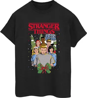 Produktbild von Netflix - "Stranger Things" T-Shirt für Damen BI44205 (XL) (Schwarz)