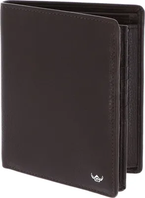 Zdjęcie produktu dla Golden Head Capri RFID Protect Billfold Coin Wallet Darkbrown ciemnobrązowy