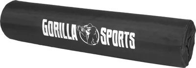 Produktbild von GORILLA SPORTS® Nackenpolster Schwarz – 40 x 8,5 x 3 cm Polsterung mit Klettverschluss für Langhantelstangen – Komfort & Schutz beim Krafttraining