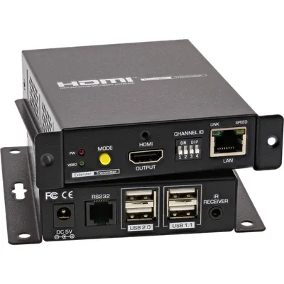 Produktbild von InLine HDMI USB KVM Extender - Verlängerung über UTP - 4K bis 100m