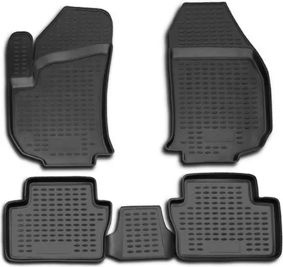 Zdjęcie produktu dla 2005-2014 Opel Zafira B dywaniki podłogowe TPE czarne 4 szt