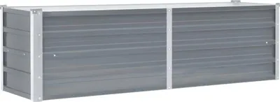 Produktbild von vidaXL Garten-Hochbeet Verzinkter Stahl 160x40x45 cm Grau
