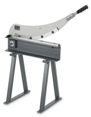 Produktbild von VEVOR Handhebelschere, 500 mm Bettbreite, Hebelschere, Guillotine Blechschneider für die Blechbearbeitung, mit Q235-Material, Ständer