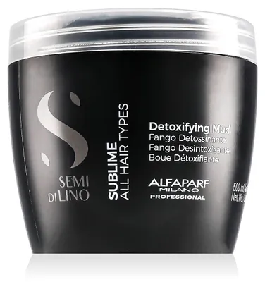 Produktbild von ALFAPARF Milano Detoxifying Mud, 500 ml, Frauen, Alle Farben, Revitalisierend, Behälter, AQUA (WATER), KAOLIN, CETEARYL ALCOHOL, ETHYLHEXYL STEARATE, POLYSORBATE 20, GLYCERIN, MAGNESIUM...