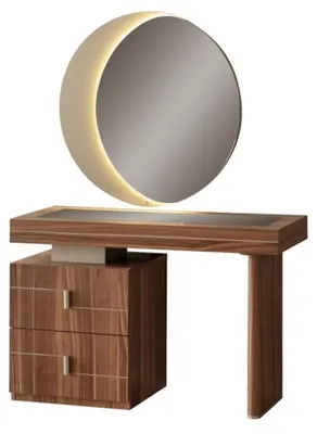 Productafbeelding van Slaapkamer set met make-up tafel met spiegel, design make-up tafel, kaptafel