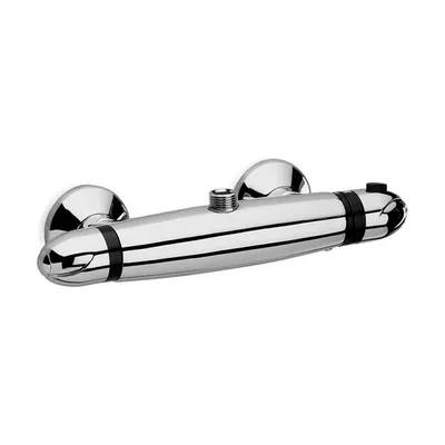 Produktbild von Demm Brausemischer mit Thermostat Stylltherm mit Umsteller chrom 5034, 13459.002.C