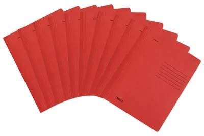 Obrázek produktu pro Rychlý pořadač 26001232 A4 karton červený balení po 10 kusech