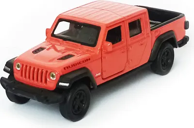 Produktbild von Jeep 2020 Gladiator FCA mit Rückzug Motor Metall Modellauto Modell Auto Spielzeugauto Kinder Geschenk 46 (Orange)