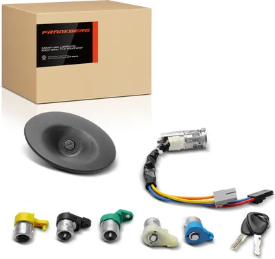 Imagen del producto de Cilindro de cierre delantero y trasero, modelo Frankberg, compatible con Renault Kangoo KC0/1 FC0/1, fabricados a partir de 1997