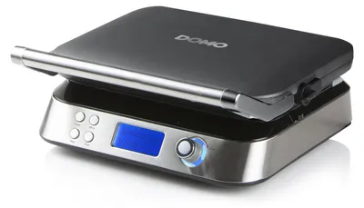 Produktbild von Domo DO9219W, 2 Waffel(n), Quadratisch, Edelstahl, 1600 W, 360 mm, 172 mm