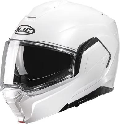 Zdjęcie produktu dla Kask składany HJC i100 Solid, kolor: biały, rozmiar: XXL (62/63)