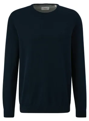 Image de Pull basique s.Oliver Matière agréablement douce, coupe classique avec encolure ronde, basique facile à combiner