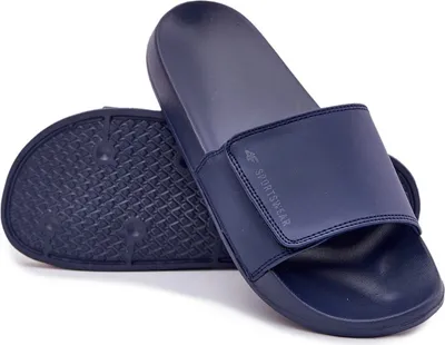 Produktbild von Herren Pantoletten 4FMM00FFLIM032-31S Marineblau 42
