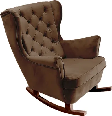 Produktbild von DomoHome Relaxsessel Armlehnensessel Armlehnen Fernsehsessel Loungesessel Polstersessel Couchsessel Armsessel Chair Wohnzimmersessel Ohrensessel | 102x81x95cm | Dark brown_29826