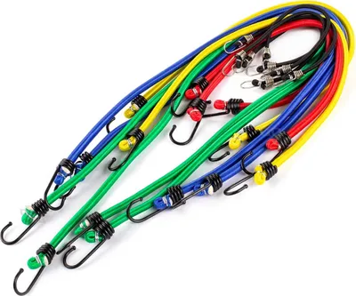 Productafbeelding van Elastische bagagespinnen set 12 st. AMIO-02836