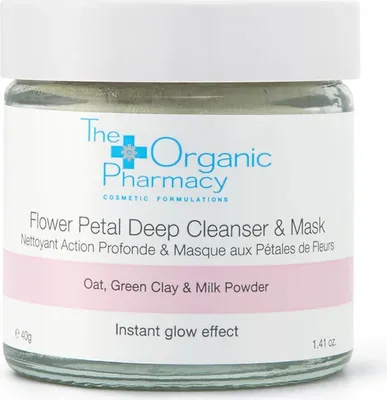 Produktbild von The Organic Pharmacy Blütenblätter Tiefenreinigung & Peelingmaske 60 g