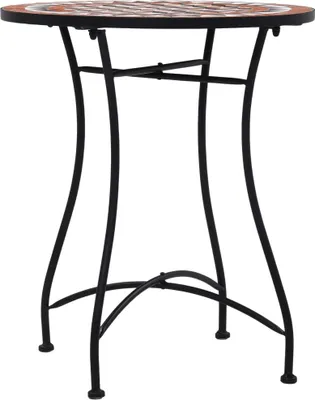 Produktbild von vidaXL Bistrotisch Mosaik Keramik Braun 60 cm
