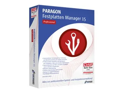 Produktbild von Paragon Festplatten Manager 15 Professional