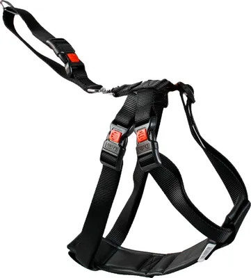 Produktbild von FLAMINGO Autosicherheitsgeschirr Größe L 50-70 cm Schwarz 1032111