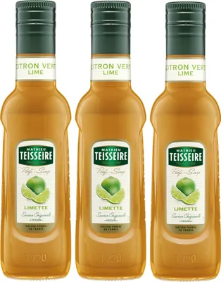 Produktbild von Teisseire Getränke-Sirup Limette 0,25L (3er Pack)