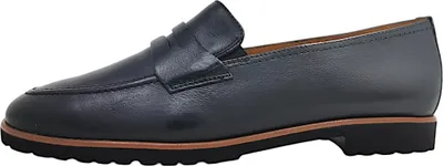 Image de Chaussures Paul Green pour femmes, chaussures basses, mocassins, couleur noire, style décontracté