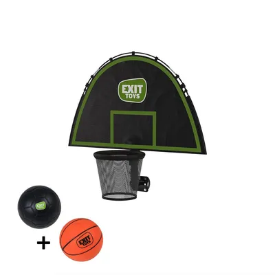 Obrázek produktu pro Mini basketbalový koš EXIT z oceli se 2 míči