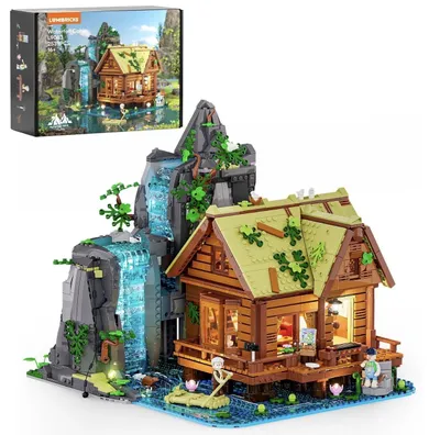 Produktbild von Lumibricks Wasserfallhütte