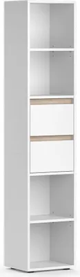 Produktbild von Vicco Bücherregal Robert, 36 x 171 cm, Weiß