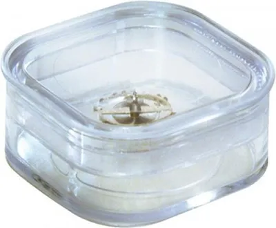 Image de Boîte à Membranes Elastiques Bergeon 6799-1 pour Pièces Horlogères - 39 x 39 x 17,8mm