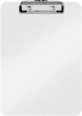 Zdjęcie produktu dla LEITZ 3971-00-01 LEITZ Klemmbrett WOW, Polystyrol, weiß-metallic
