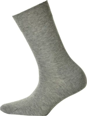 Produktbild von Hudson 1 Paar Damen Socken, Relax Baumwolle Strumpf, Komfortbund, Einfarbig Silber 39-42 (5,5-7,5 UK)