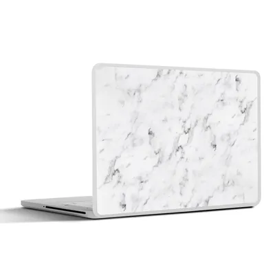 Produktbild von MuchoWow® Laptop Aufkleber Sticker Cover Marmor - Luxus - Weiß - Grau - Marmoroptik 30x21 cm - Sticker für Laptop - Selbstklebend