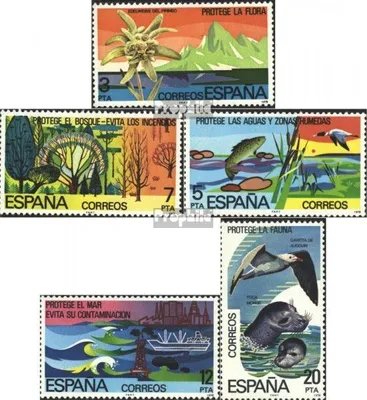 Produktbild von Briefmarken Spanien 1978 Mi 2361-2365 (kompl.Ausg.) postfrisch Sondermarken