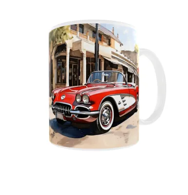 Produktbild von Becher 300ml Klassische Sportwagen v1