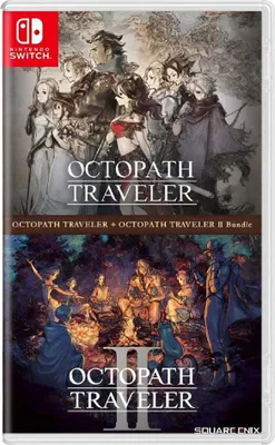 Produktbild von Square Enix Octopath Traveler & Octopath Traveler II, Nintendo Switch, T (Jugendliche), Physische Medien