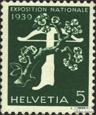 Produktbild von Briefmarken Schweiz 1939 Mi 348y gestempelt Landesausstellung