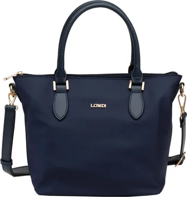 Image de L.CREDI sac à main sac à épaule bandoulière Alena Hand Bag Marine bleu marine