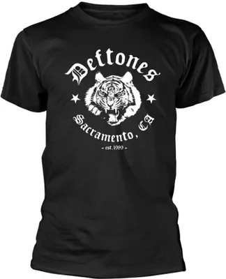 Produktbild von Deftones Tiger Sacramento Black XL T-Shirt
