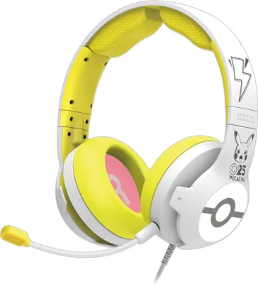 Produktbild von Hori Gaming Headset Pikachu - Pop Kabelgebundenes Headset Headset Gaming Weiß, Gelb